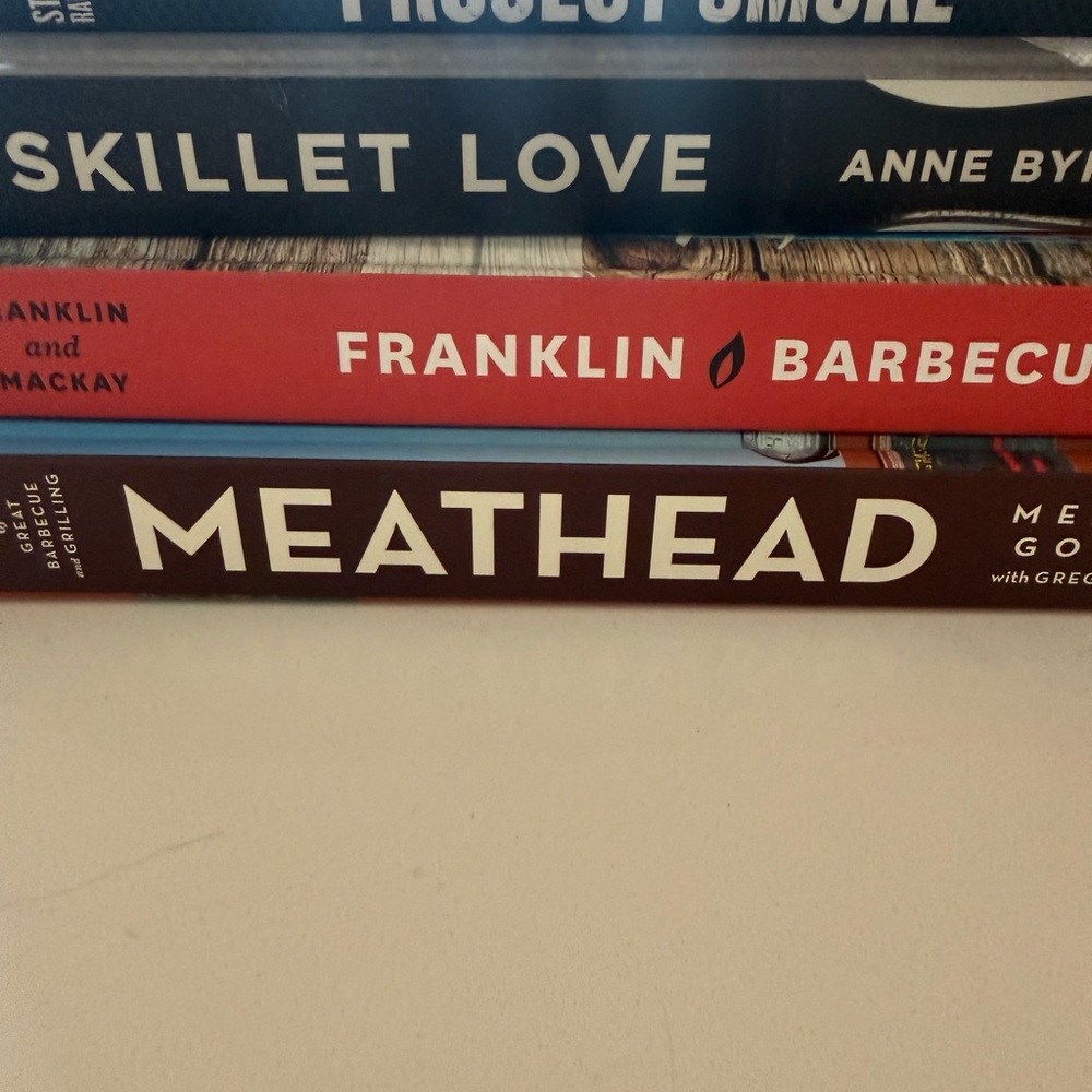 Set of BBQ and Grilling Cookbooks